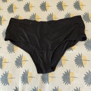 Torrid Curve Cheeky Cutout Back Panty Size 3X Black NWT
